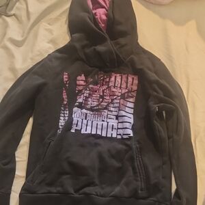 Puma Purple and Black Hoodie